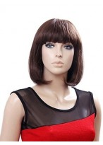 Straight Synthetic Capless Wig for Woman 