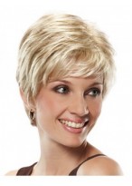 Short Wavy Lace Front Synthetic wig 