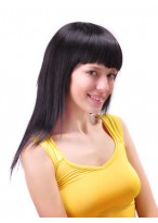 Long Synthetic Straight Capless Wig 