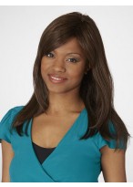 Medium Length Straight Synthetic Wig 