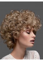 Curly Lace Front Synthetic Hair Wig 