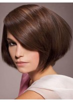 Short Length Lace Front Straight Synthetic Wig 