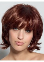 Short Lace Front Wavy Synthetic Wig 