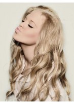 Lace Front Long Water Wave Synthetic Wig 
