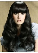 Capless Wavy Long Synthetic Wig 