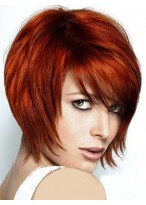 Short Capless Synthetic Wig 