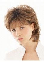 Shoulder Length Layered Synthetic Wig 