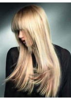 Straight Capless Lovely Synthetic Wig 