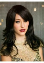 Delicate Long Straight Capless Synthetic Wig 