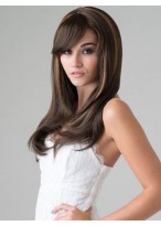 Straight Delicate Capless Synthetic Wig 