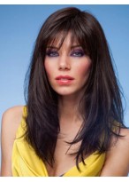 Well-favored Straight Capless Synthetic Wig 