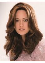 Rosy Lace Front Wavy Long Synthetic Wig 