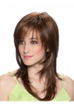 Synthetic Exquisite Straight Capless Wig 