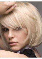 Delicate Straight Capless Synthetic Wig 