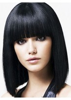 Sightly Straight Capless Synthetic Wig 