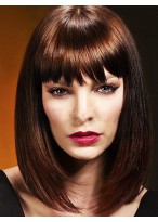 Delicate Straight Capless Synthetic Wig 