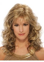 Womens Capless Synthetic Wig 