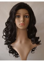Rosy Lace Front Wavy Synthetic Wig 