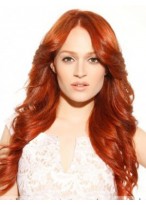 Rosy Wavy Lace Front Synthetic Wig 
