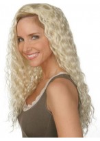 Wavy Capless Long Synthetic 3/4 Wig 