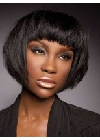 Flattering Straight Capless Synthetic Wig 