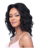Charming Lace Front Remy Human Hair African American Wig 
