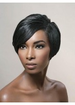 Marvelous Lace Front Synthetic African American Wig 