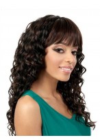 Romantic Synthetic African American Capless Wig 