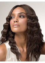Natural Lace Front Synthetic African American Wig 