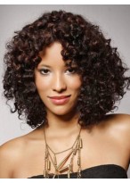 Elegant Synthetic Lace Front African American Wig 