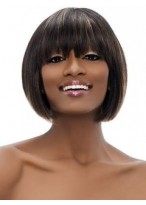 Fashionable Capless Synthetic African American Wig 