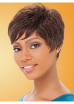 Nice Lace Front African American Remy Human Hair Wig 