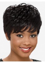 Affordable Synthetic Capless African American Wig 