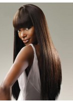 Popular Synthetic African American Capless Wig 
