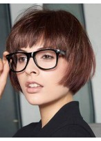Concise Capless Synthetic Bob Wig 