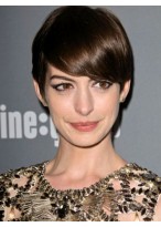 Graceful Straight Capless Synthetic Short Wig 