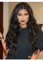 Kylie Jenner Natural Human Hair Lace Front Wig 
