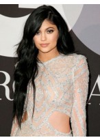 Kylie Jenner Flattering Lace Front Mono Top Synthetic Wig 