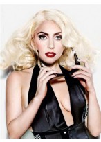 Lady Gaga Classic Lace Front Synthetic Wig 