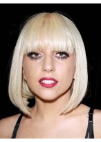 Lady Gaga Good Looking Capless Synthetic Wig 