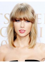 Taylor Swift New Style Capless Human Hair Wig 
