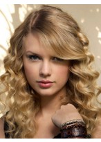 Taylor Swift Natural Lace Front Synthetic Wig 