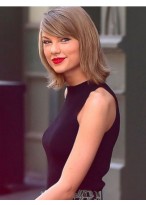 Taylor Swift Glamorous Capless Human Hair Wig 