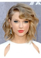 Taylor Swift Miraculous Lace Front Human Hair Wig 
