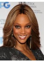Tyra Banks Marvelous Lace Front Human Hair Wig 