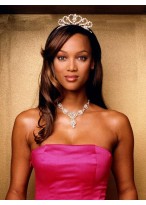 Tyra Banks Affordable Lace Front Synthetic Wig 