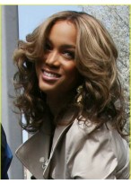 Tyra Banks Durable Lace Front Synthetic Wig 