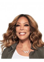 Chic Wendy Williams Remy Human Hair Lace Front Wig 