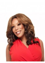 Fashion Wendy Williams Remy Human Hair Lace Front Wig 