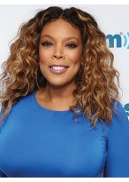 Natural Wendy Williams Remy Human Hair Lace Front Wig 